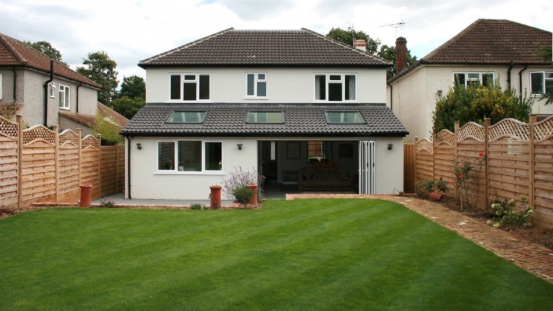 Double storey side and single storey rear extension (1)
